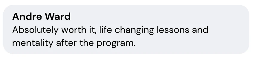 Client message screenshot